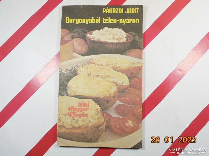 Pákozdi Judit: Burgonyából télen-nyáron - Mini magyar konyha receptes könyv