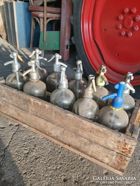 Soda bottle in compartment