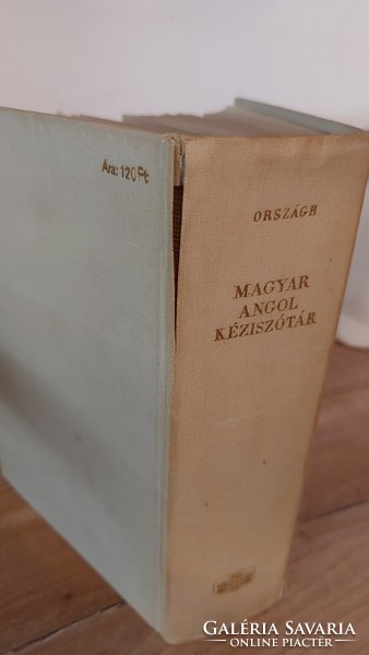László Országh Hungarian-English hand dictionary - book