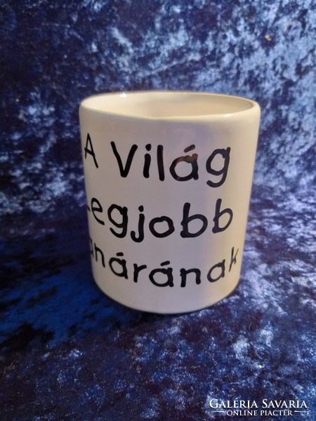 Ceramic mug cup with inscription of the best teacher in the world