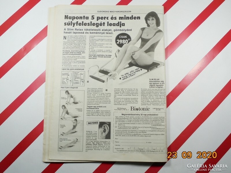 Old retro rtv - radio and television newspaper - 15.02.1993 - 21.- As a birthday present
