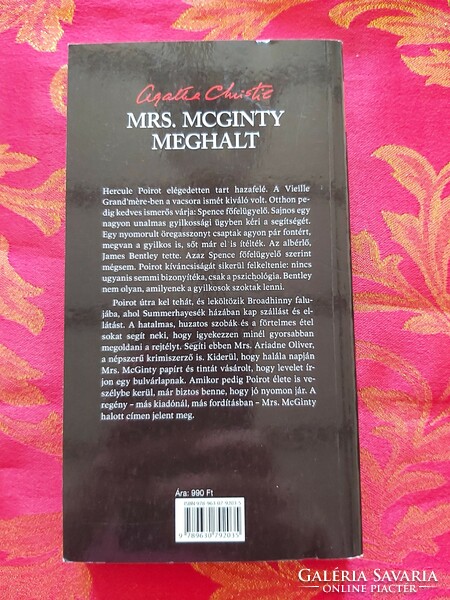 Agatha Christie : Mrs McGinty meghalt