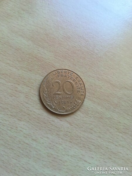 Franciaország 20 Centimes 1991
