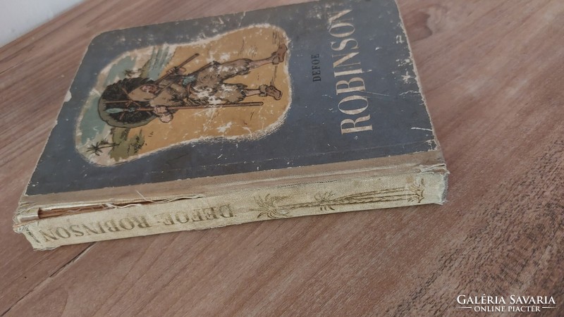 Jules Verne  Nemo kapitány, Kétévi vakációv, + GRÁTISZ ronggyá olvasott Robinson  - könyv