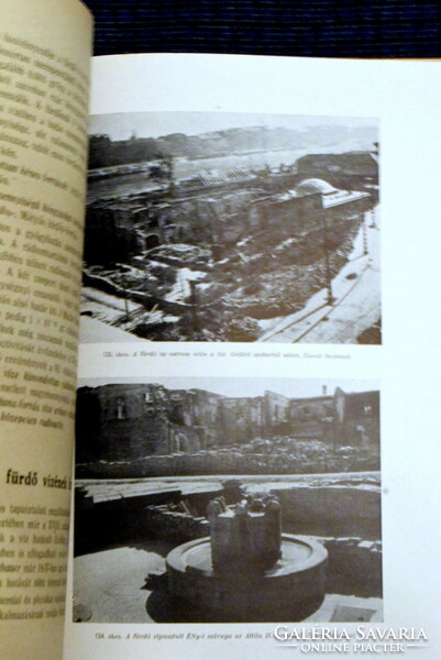 Dr. János Kunszt: the monograph of the spa in Rudas 1947 old book