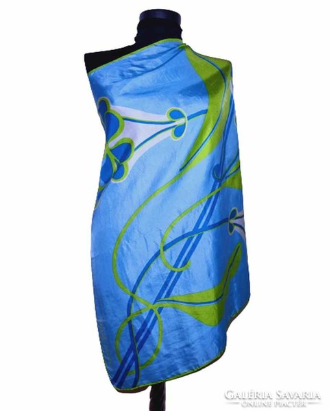 Original elna vess hellwig designed silk scarf 80x80cm (2640)
