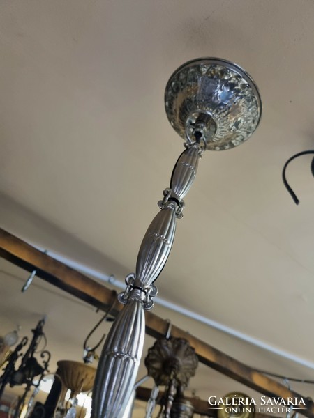 Old renovated frog chain pendant lamp