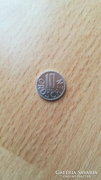 Ausztria 10 Groschen 1991
