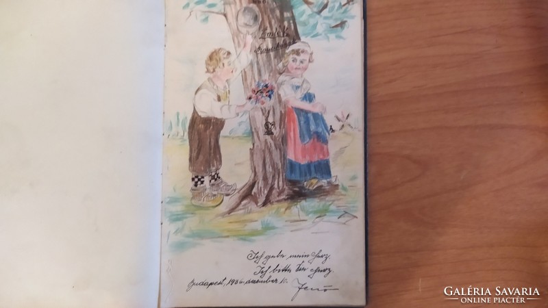 (K) lovely little memory book from the 30s