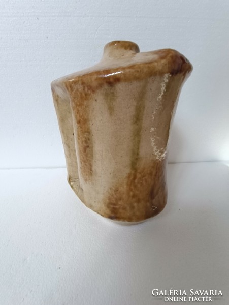 Retro midcentury modern vintage clustered pearl pyrogrânite vase