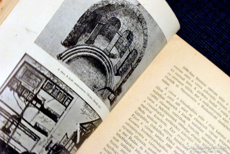 Dr Kunszt János : A Rudas Gyógyfürdő monográfiája 1947 régi könyv