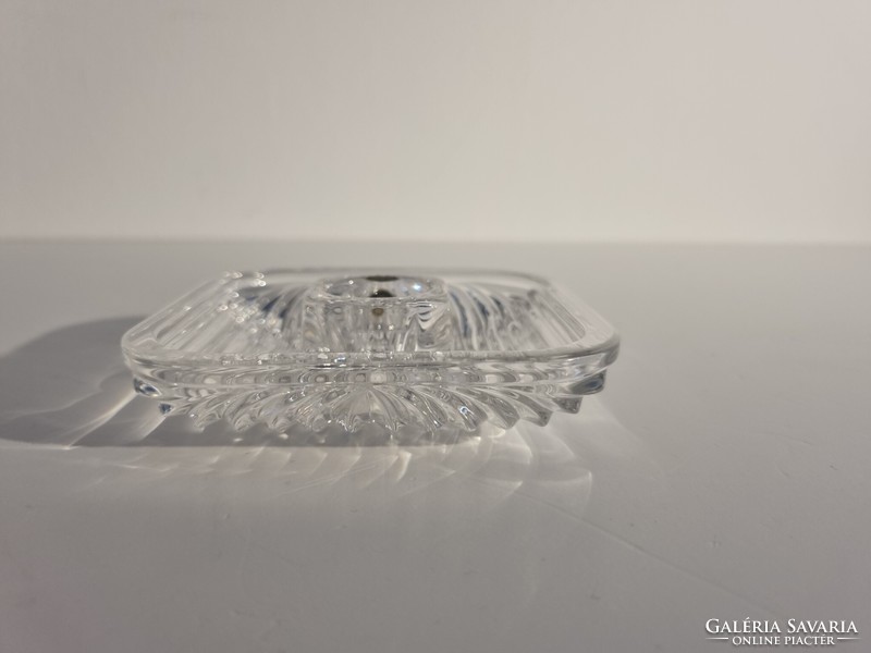 Villeroy & Boch vintage kristályüveg gyertyatartó-jelzett,ritka darab