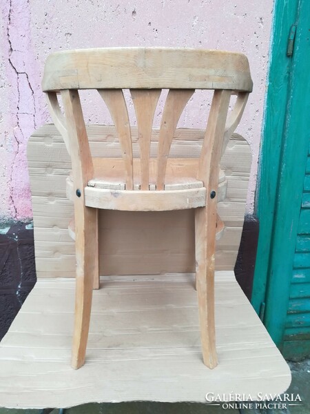 Armchair pinewood chair