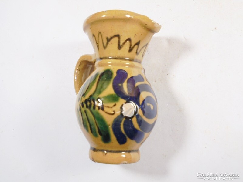 Retro ceramic jug - 8.7 cm high