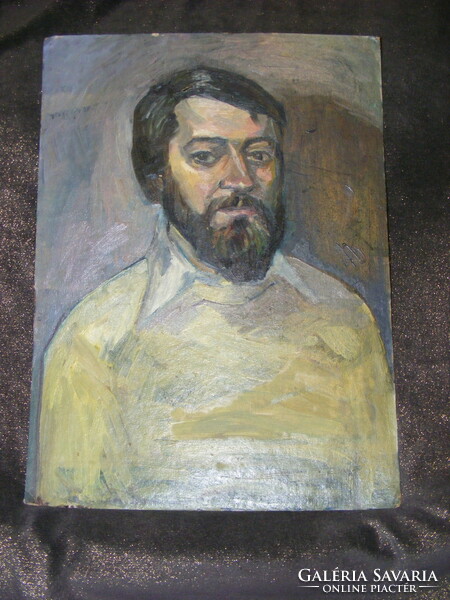 Male oil portrait, picture, painting 68/50 cm