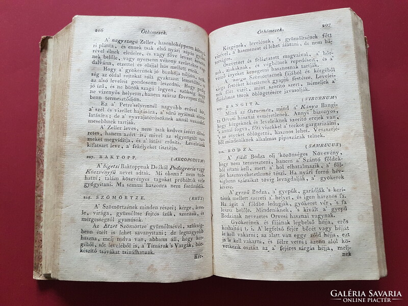 A curiosity! 1813 Medical herbal book as the