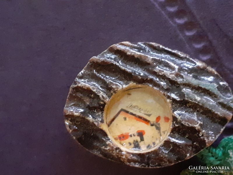 Retro acorn brooch pin