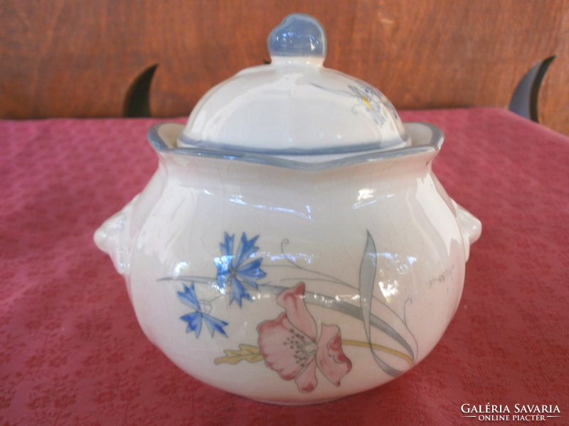 Antique porcelain sugar bowl