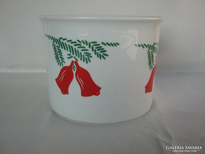 Zsolnay porcelain Christmas pot