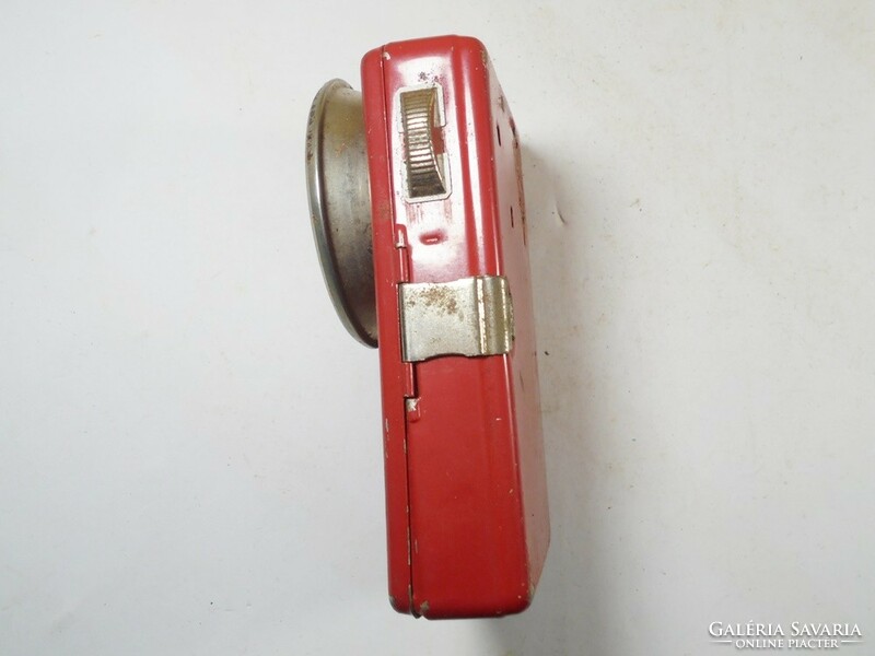 Old retro portable flashlight flashlight flat artas approx. 1970s