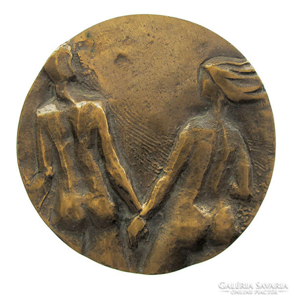 György Várhelyi: Adam and Eve plaque
