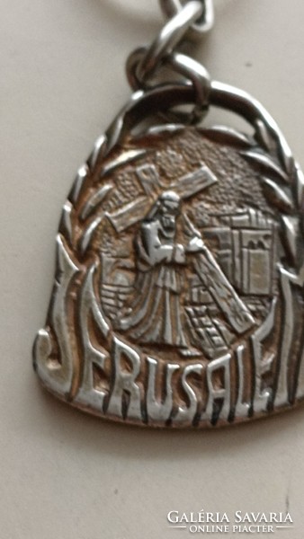 Jerusalem keychain (metal)