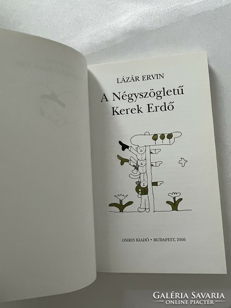 Lázár Ervin: A Négyszögletű Kerek Erdő könyv