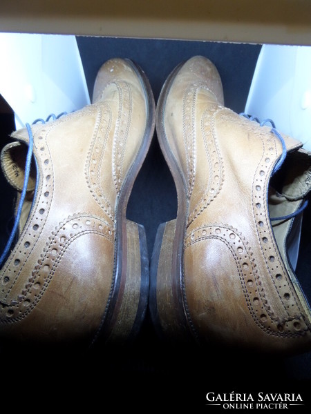 Bata (eredeti) 45-ös UK 11 - es férfi divatos gojzer varrott bőrcipő