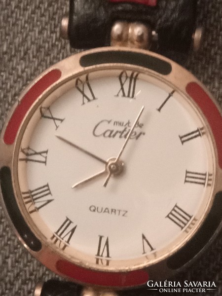 Beautiful vintage must de cartier replica women's watch