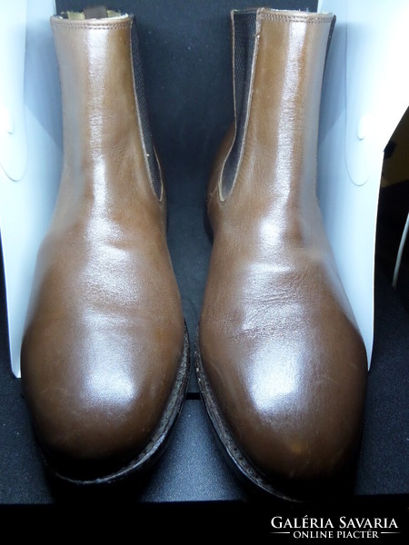 Samuel windsor (original) leather size 43 bth: 28 cm men's luxury ankle shoes / ankle boots