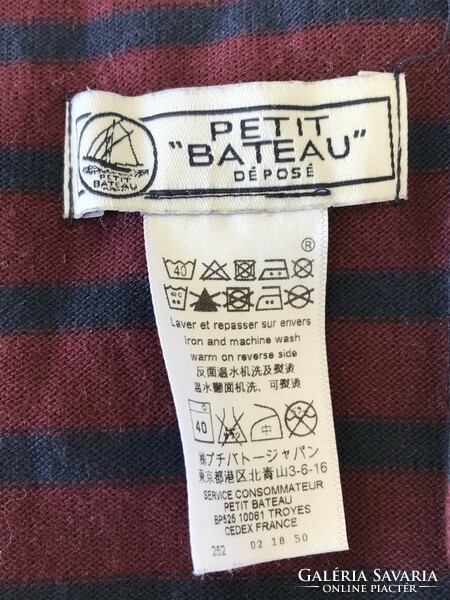 Pamut sál Petit Bateau márka, 215 x 35 cm, Új!