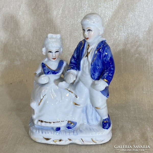 Antik porcelán kínai pár