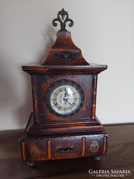 Table decor clock 37 cm high