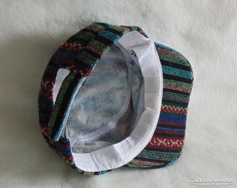 Aztec pattern woven baseball cap