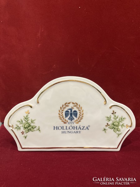 Hollóházi porcelán Plakett