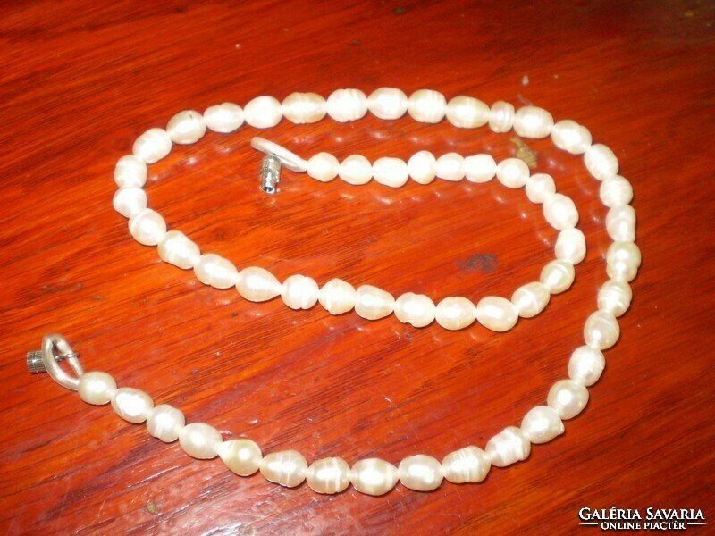 Best price, genuine cultured pearl off-white necklace