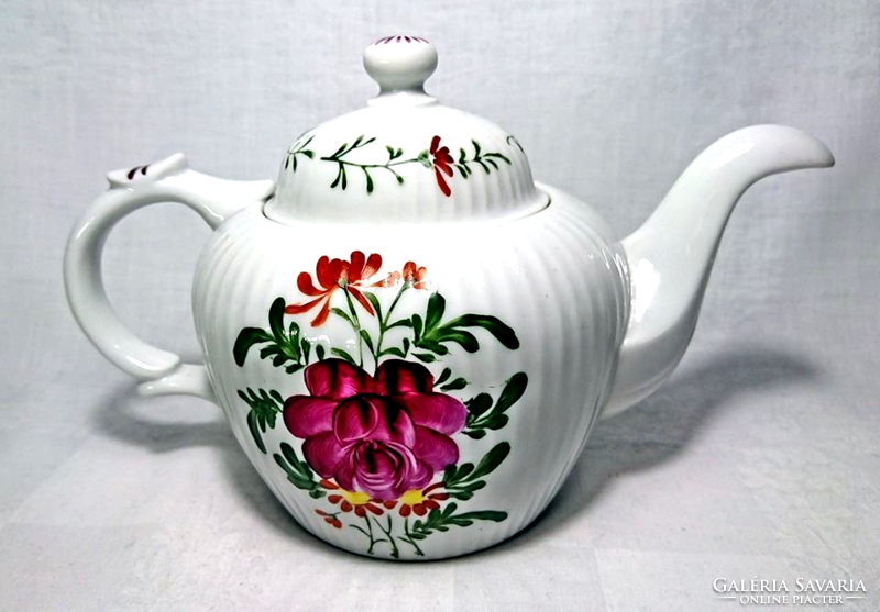 Tee aufguss system von eduscho decor handgemalt nippon teapot.