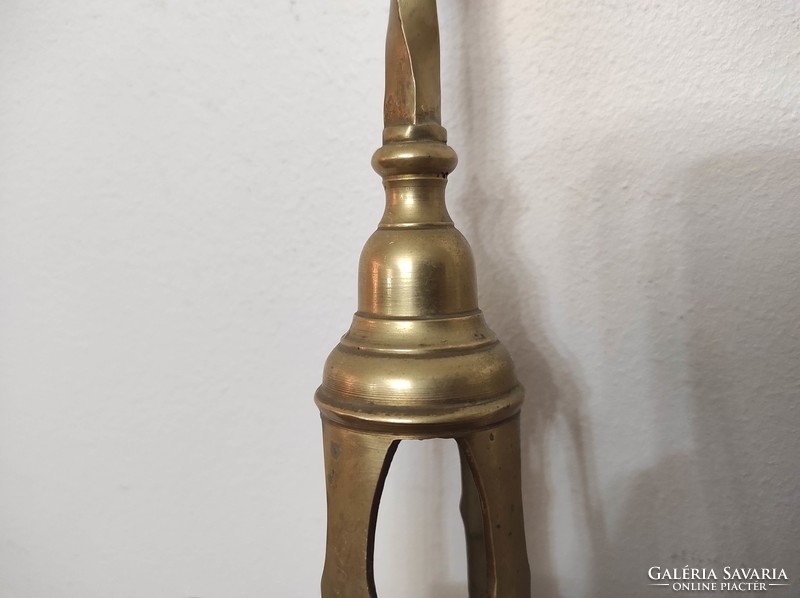 Antique Arab candlestick oil lantern Morocco Algeria copper portable Turkish oil candlestick nr.5 6698