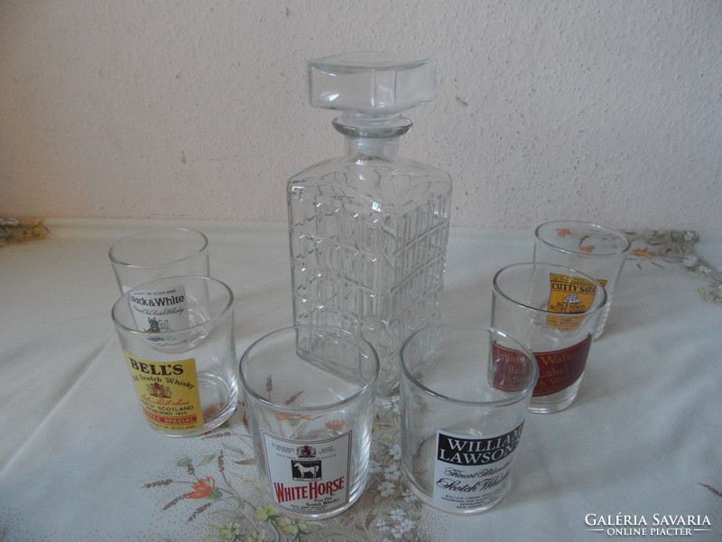 Scotch whiskey set (7 pcs.)