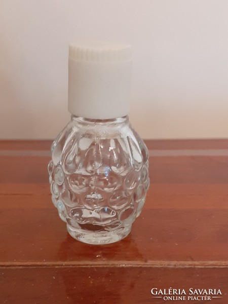 Old mini cologne bottle with vintage perfume raspberry shaped vial bottle