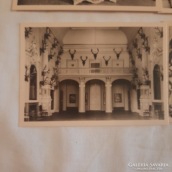 Photo album of the castle of Moritzburg in Germany, 10 photos (9 x 6 cm).