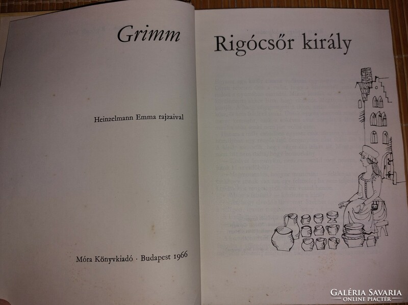 Grimm:Rigócsőr király 1966. 790.-Ft