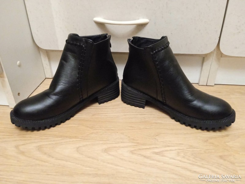 Black ankle boots size 38