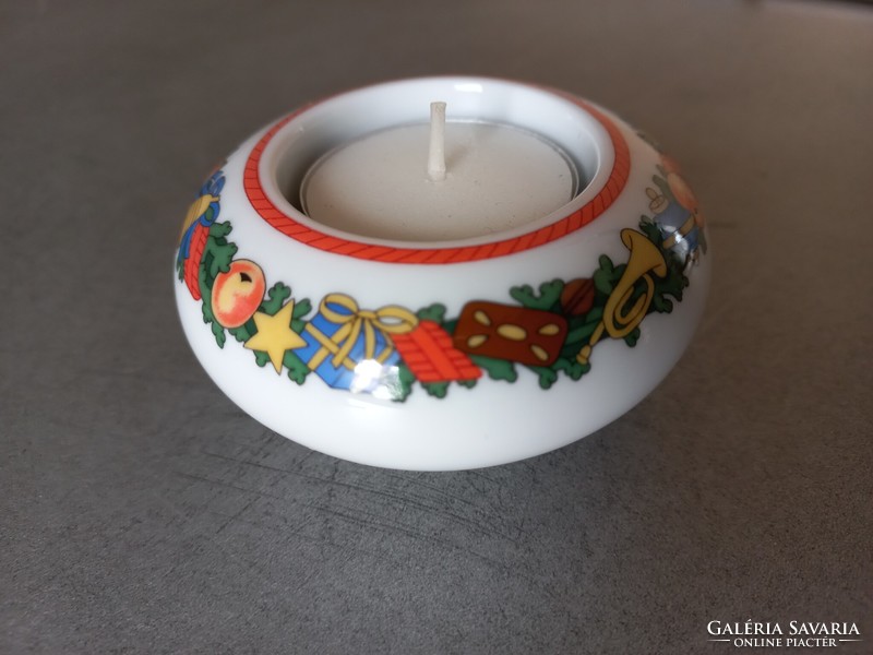 Arzberg Christmas porcelain candle holder