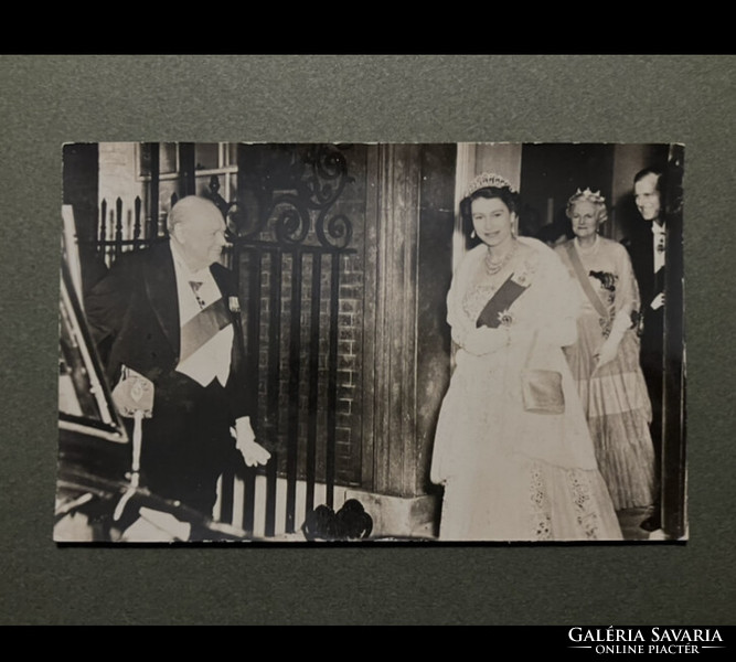 II. In the company of Elizabeth and her husband and the Churchills in 1955