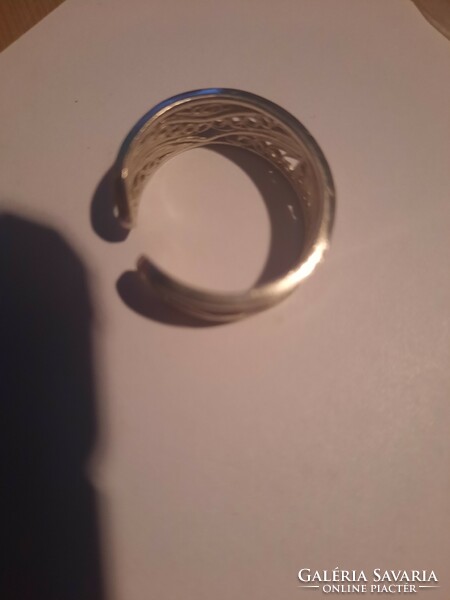 Ezüst filigrán gyűrű