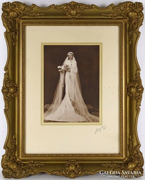 1L872 Hegedűs : Menyasszony fotográfia 1934
