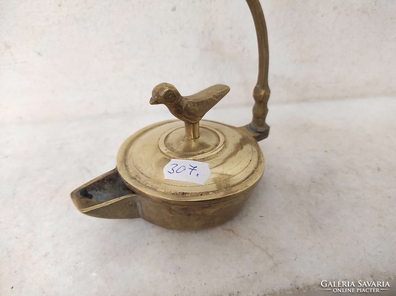 Antik arab mécses olaj lámpás Marokkó Algéria réz hordozható török olajmécses 307 6699
