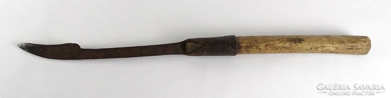1L705 antique wrought iron sorghum cutting tool 66 cm