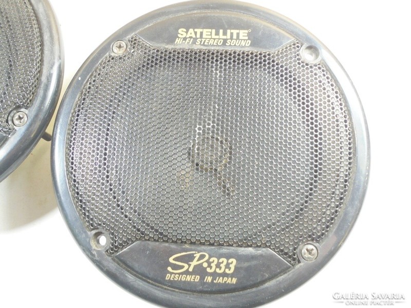 Retro rádió hangszórók autórádió hangszórói SATELLITE SP-333, Japán 2 db